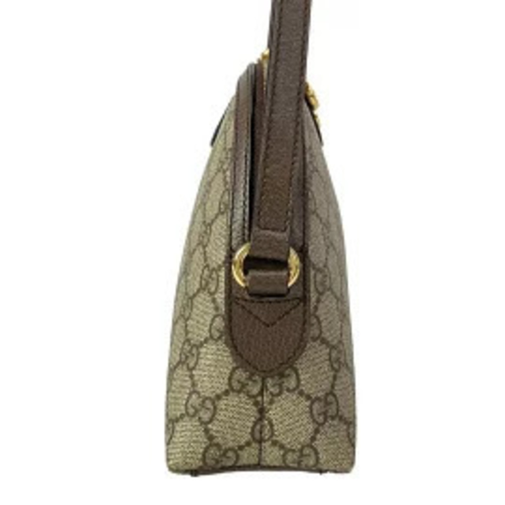 Gucci Ophidia Shoulder Bag Beige Dark Brown Green Red Leather